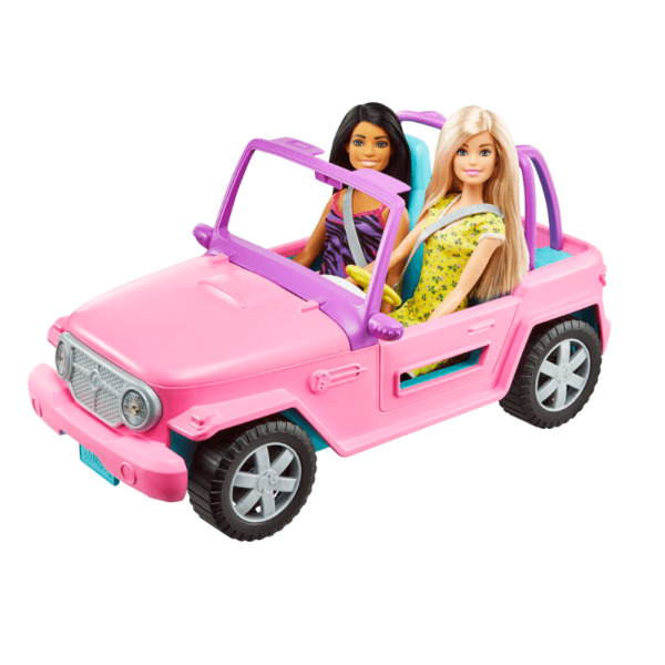 Set Barbie Y Su Amiga Con Jeep