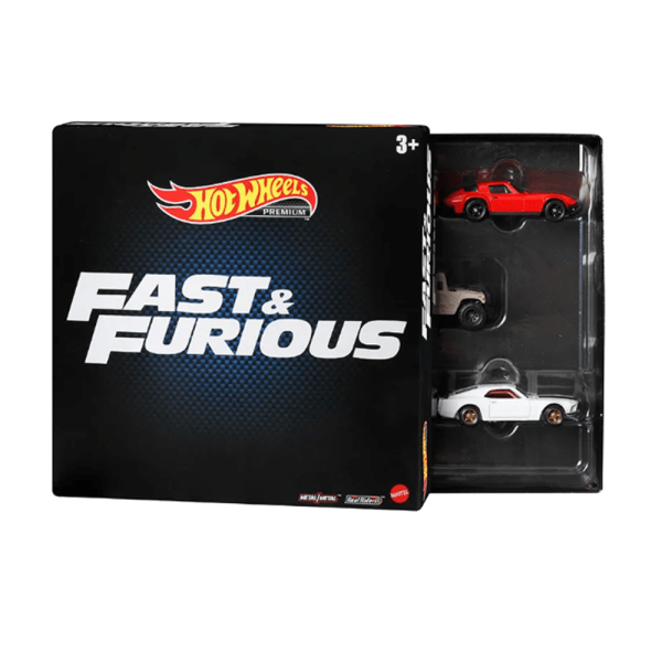 Fast and Furious Hot Wheels Premium 5 piezas