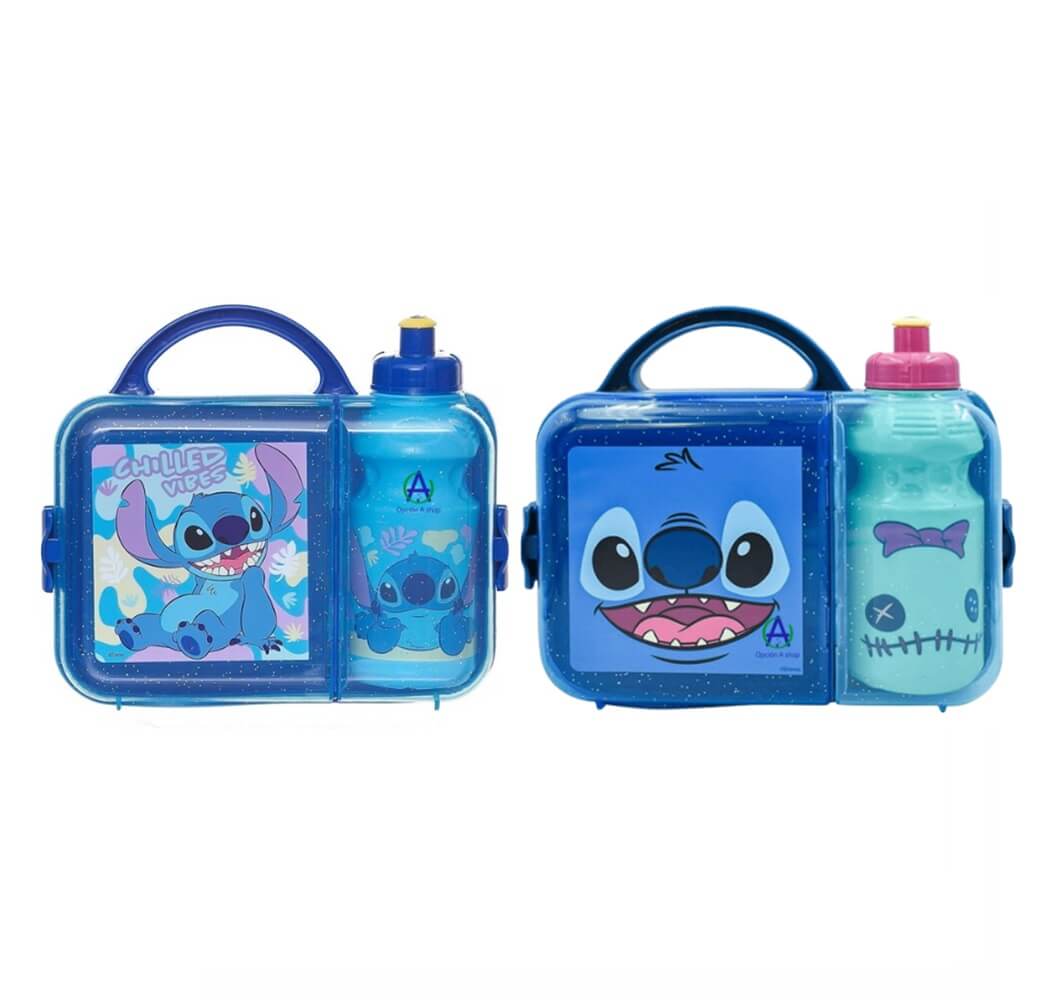 Kit Lonchera Con Botella Stich