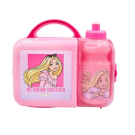 Kit Lonchera Con Botella Barbie