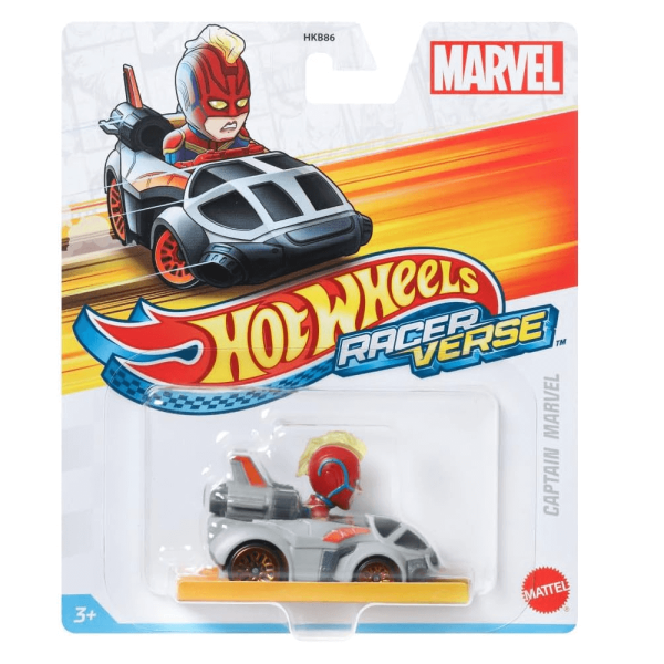 Capitana Marvel Hot Wheels Racer Verse