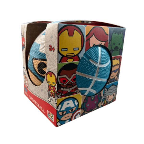 Mini Balón de Basketball Capitán América
