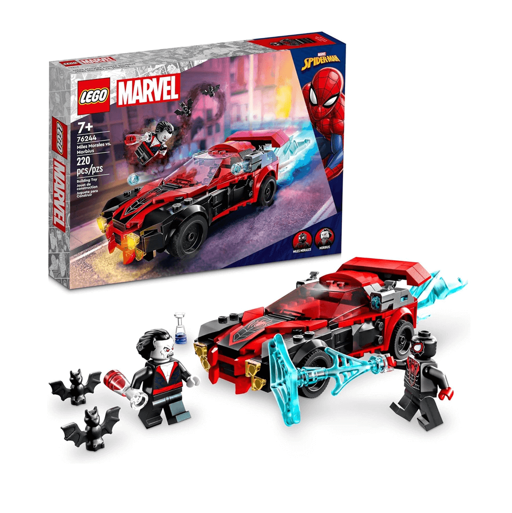 Miles Morales VS Morbius Lego
