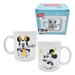 Taza Mickey Y Minnie Navidad