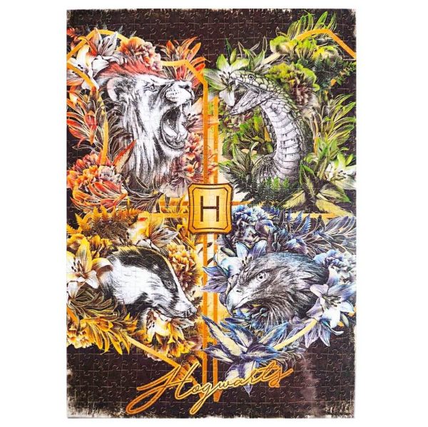 Rompecabezas Harry Potter Escudo Glow