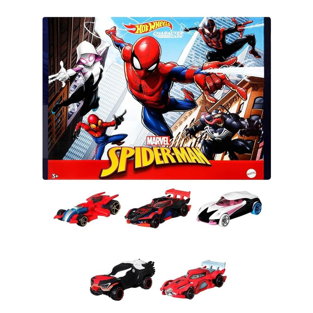 Hot Wheels Spiderman Character