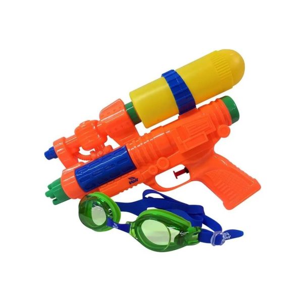 Set Goggle Y Pistola