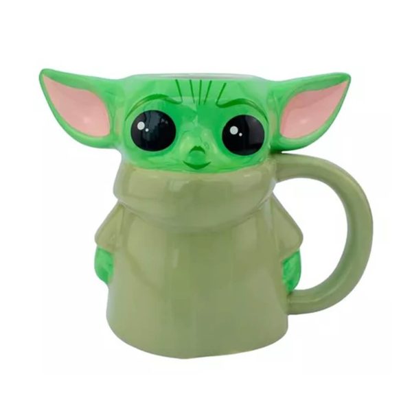 Taza Grogu Baby Yoda 3D
