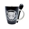 Tazas Pantera Negra Con Cuchara