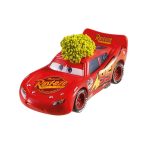 Rayo Mcqueen Arbusto Carro De Metal