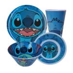 Tazón Plato Vaso Stitch