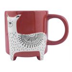 Taza Alpaca Con Patitas
