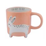 Taza Conejo Con Patitas