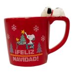 Taza Navideña Snoopy