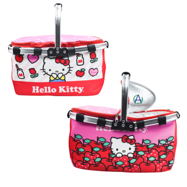 Canasta Plegable Hello Kitty