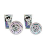 Tazón Plato Vaso Snoopy