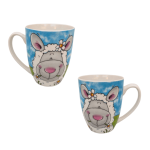 Taza Oveja Fondo Campo