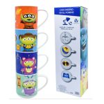 4 Tazas Apilables Marcianitos Pixar