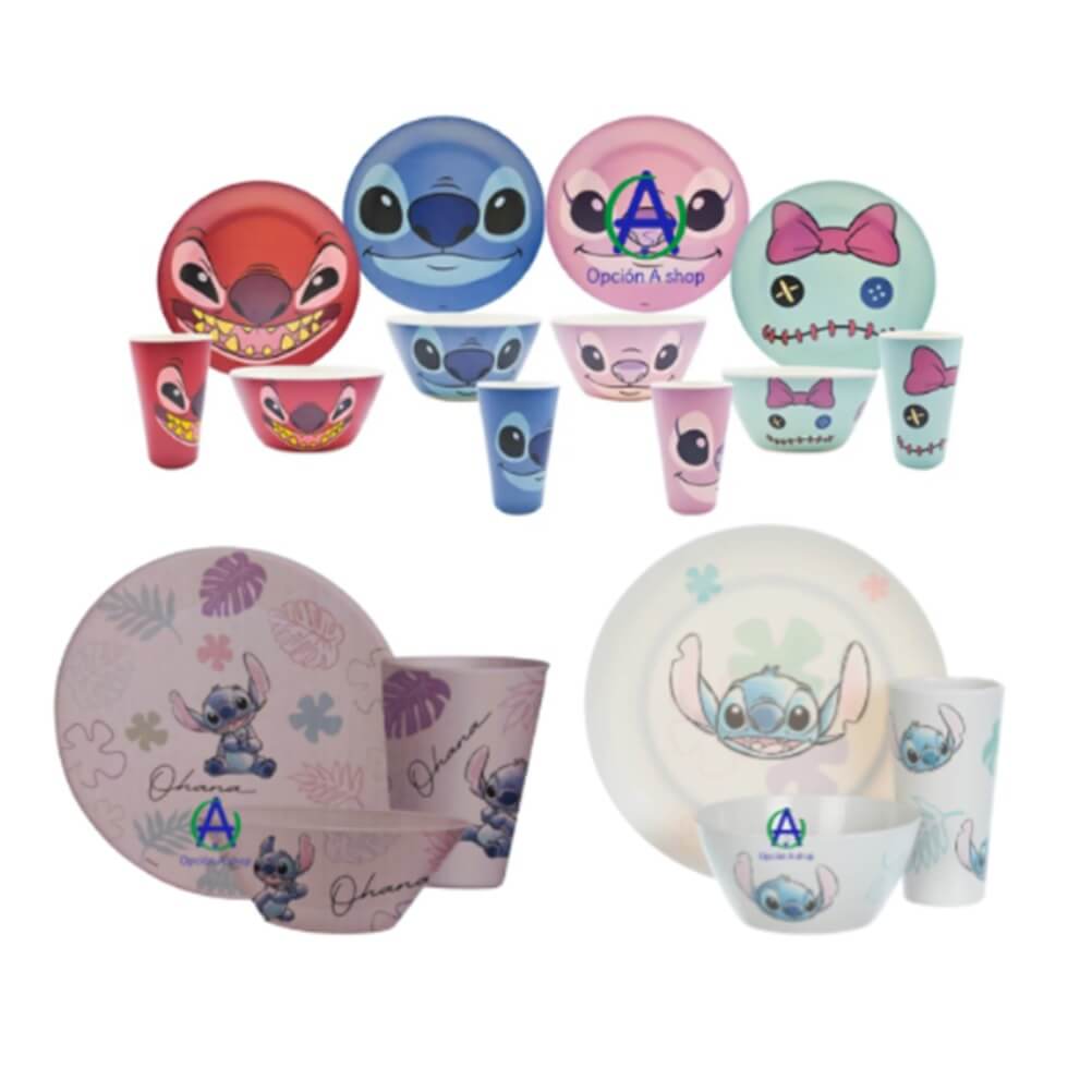 Vajilla Stitch Bambú