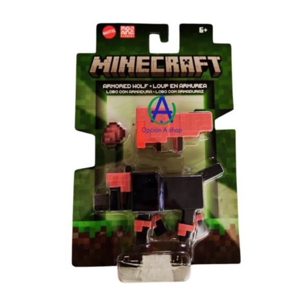 Minecraft Lobo Con Armadura