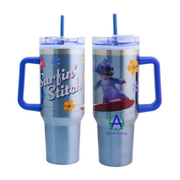Termo Doble Pared Stitch Movie