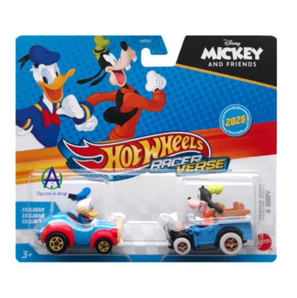 Donald Y Goofy Racer Verse