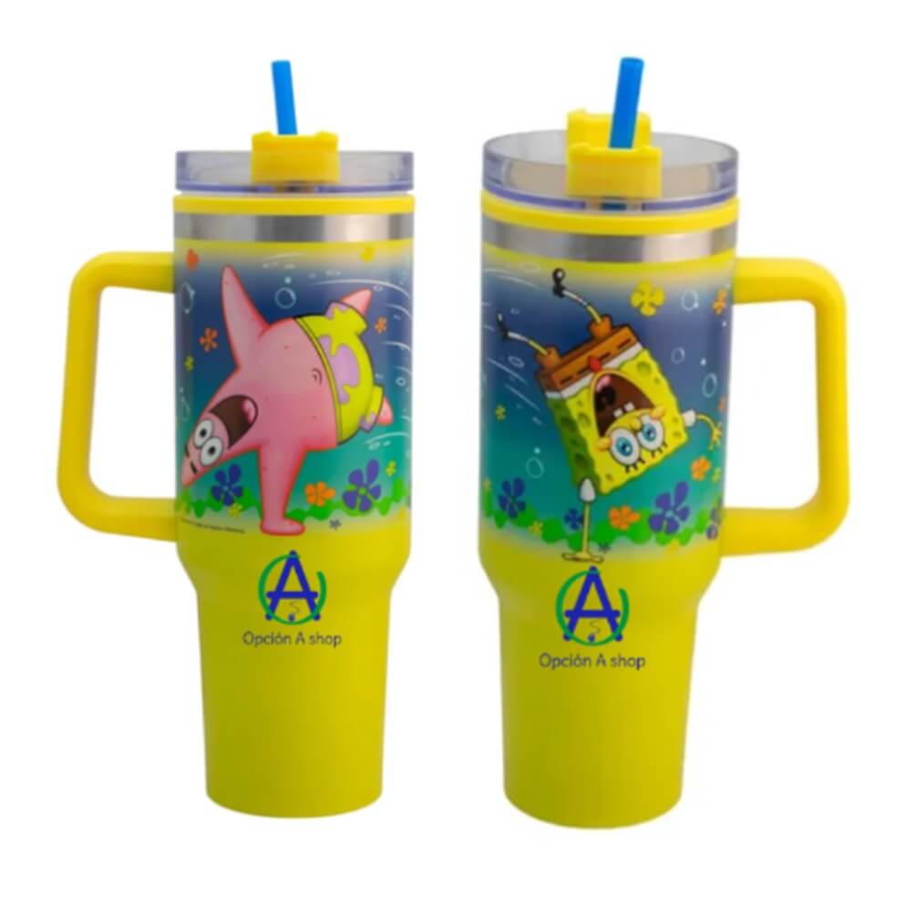 Termo Doble Pared Bob Esponja