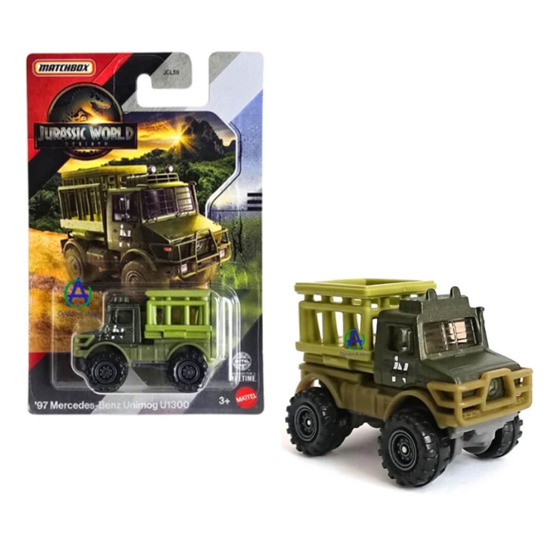 97 Mercedes Benz Unimog U1300 Matchbox