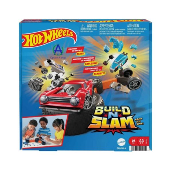 Build N Slam Hot Wheels