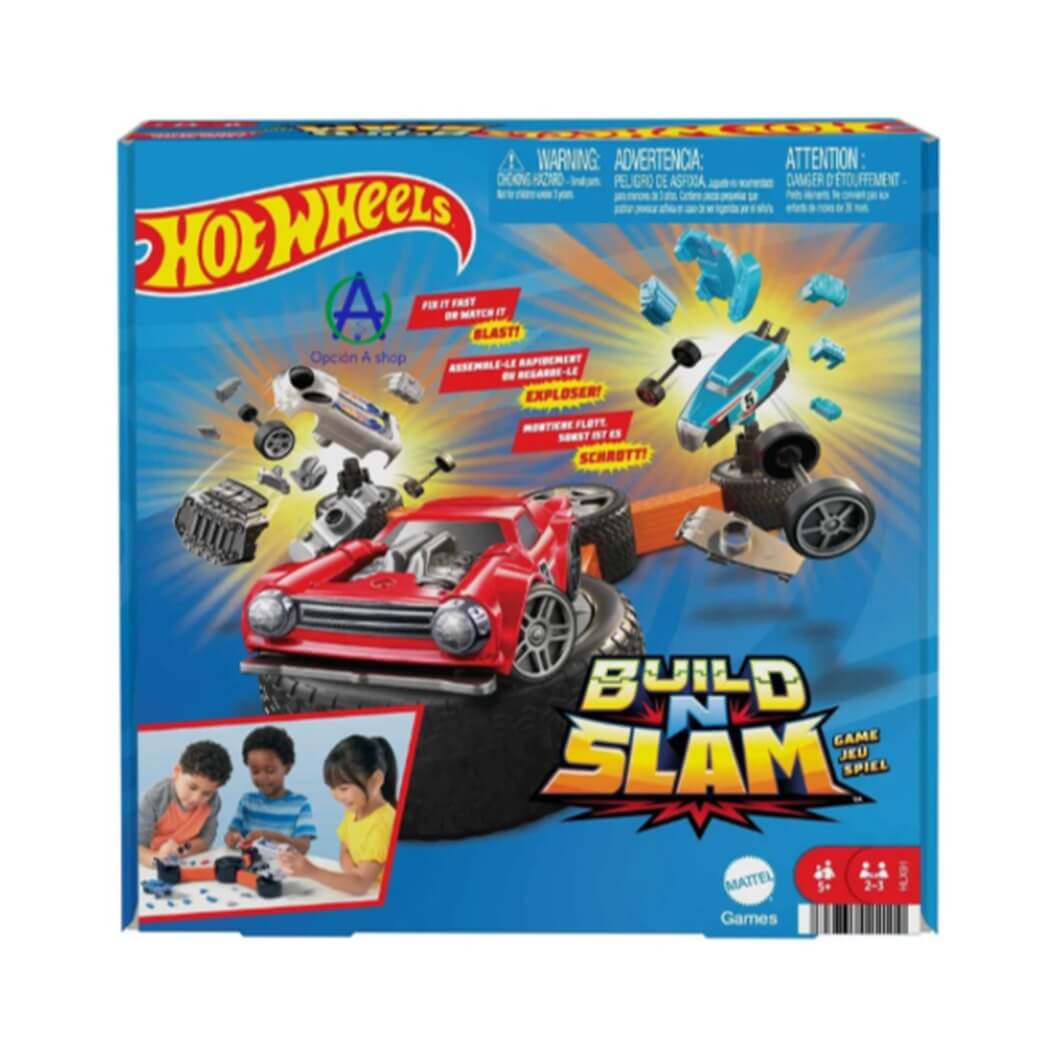 Build N Slam Hot Wheels