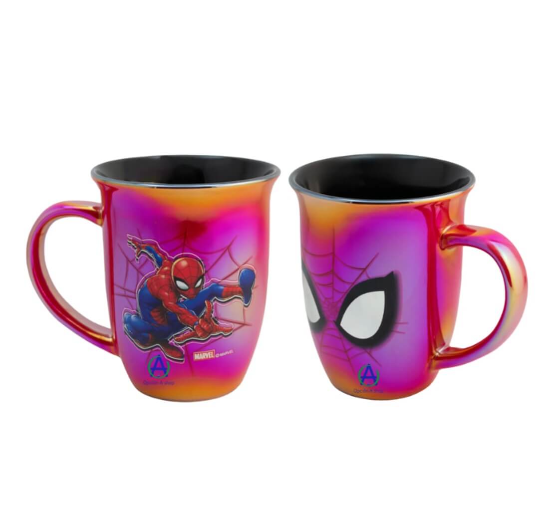 Taza Iridiscente Spiderman
