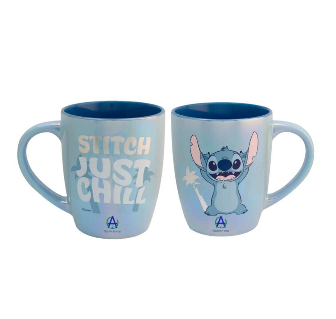 Taza Iridiscente Stitch