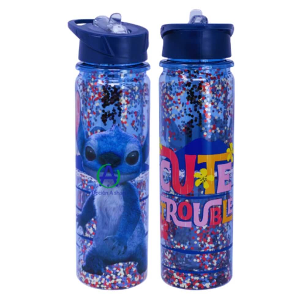 Botella Glitter Stitch