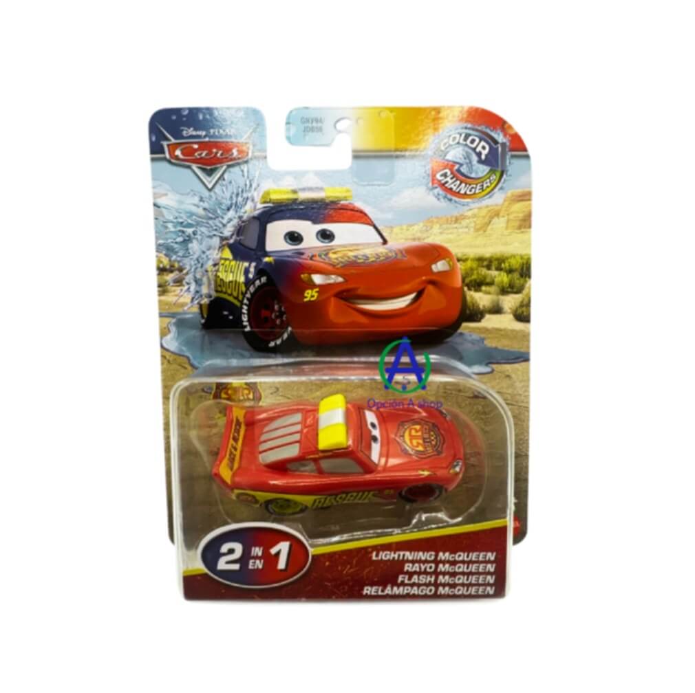 Rayo Mcqueen Rescue Color Changers