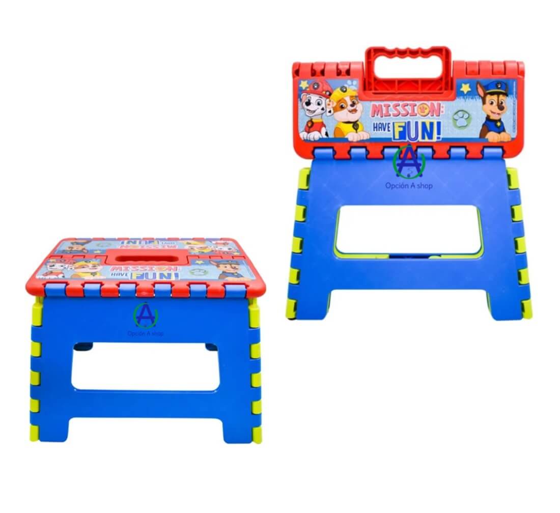 Banco Paw Patrol Pegable