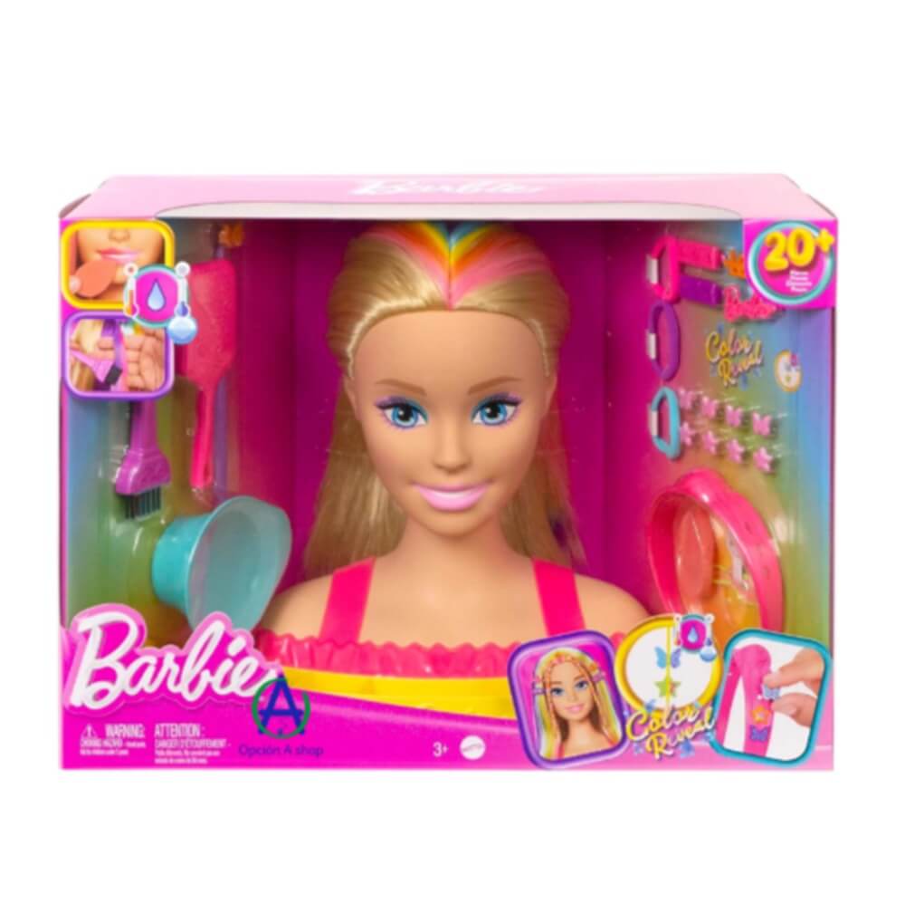 Color Reveal Barbie Cabeza