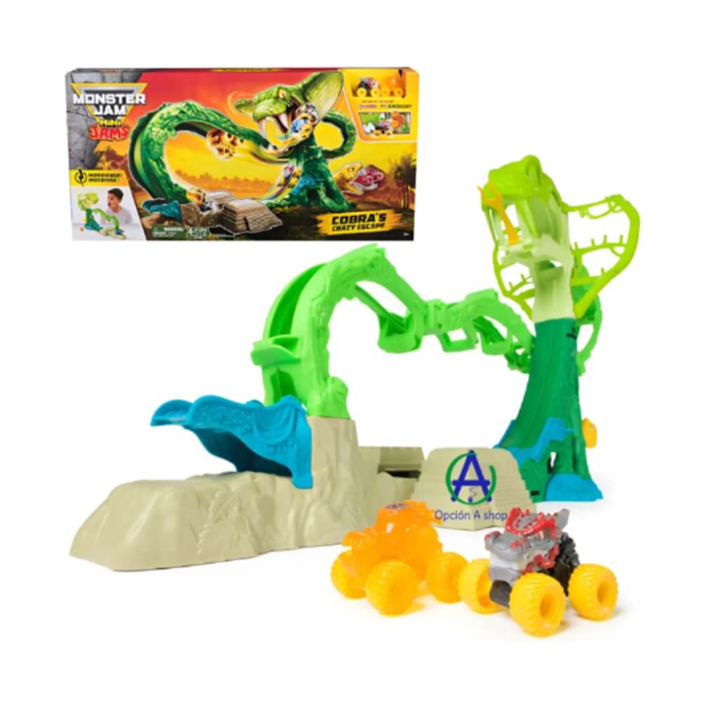 Cobra's Crazu Escape Mini Monster Jam