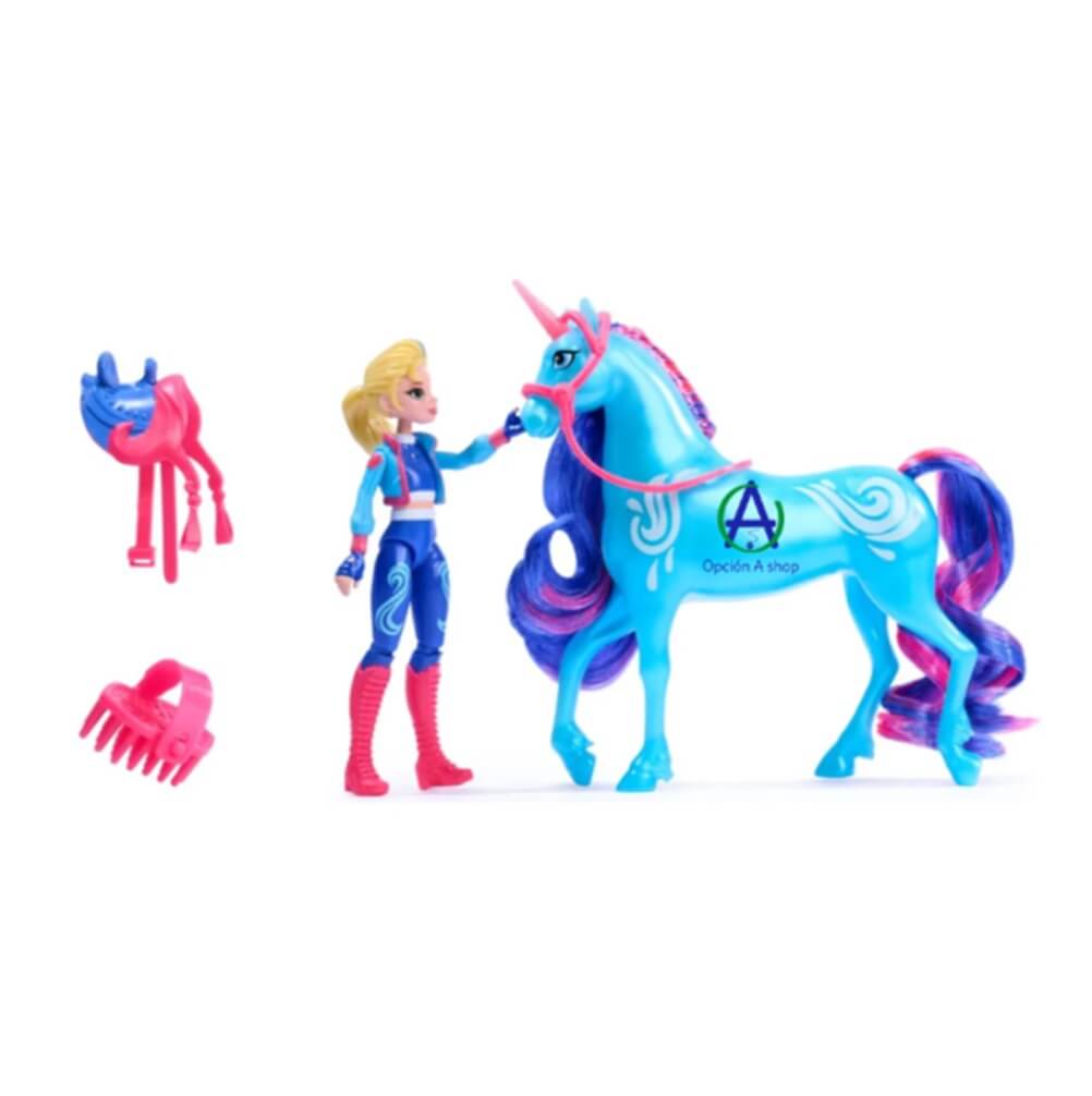 Isabel Y River Unicornio Academia