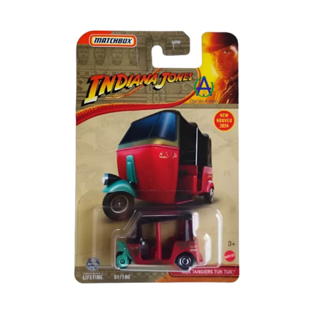 Indiana Jones Tangiers Tuk Tuk Matchbox