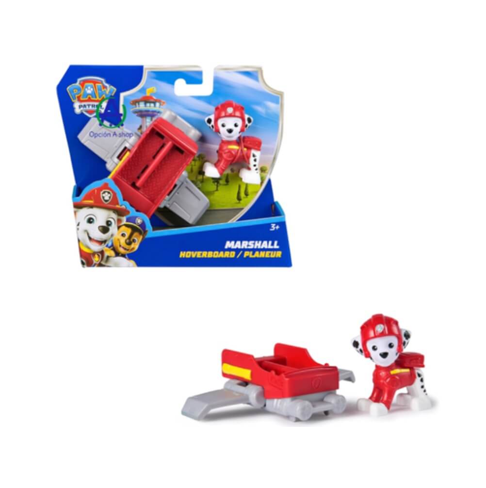 Marshall Con Avión Aerodeslizador Paw Patrol