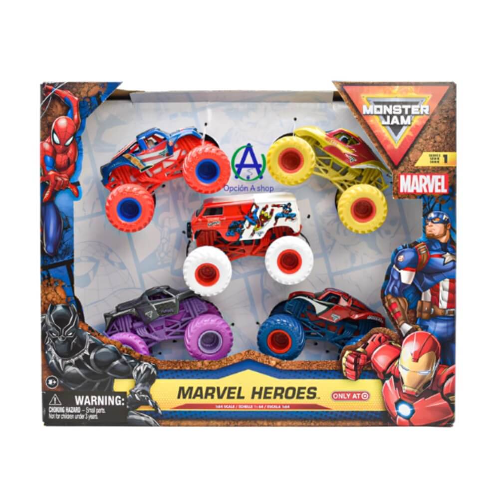Marvel Heroes Monster Jam