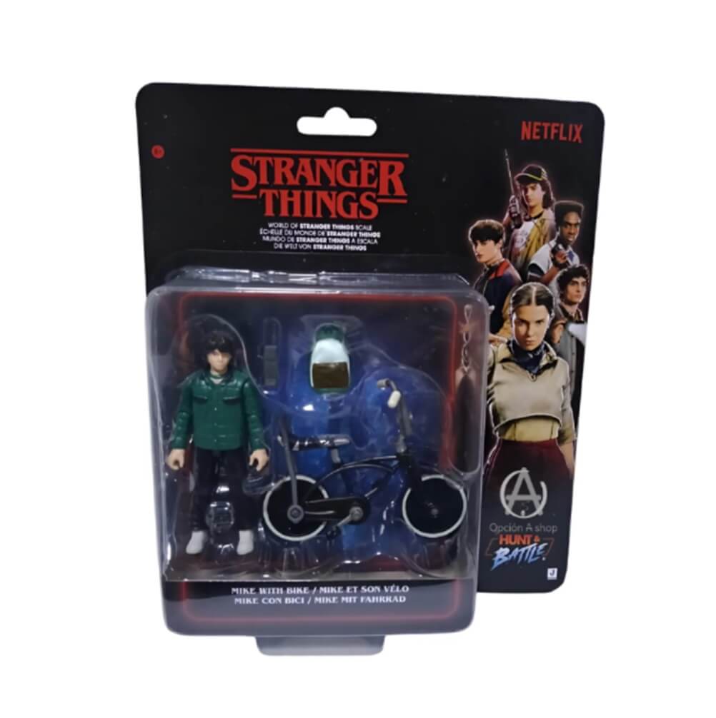 Mike Con Bici Stranger Things