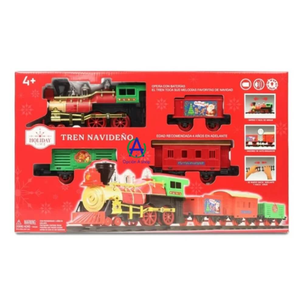 Holiday Time Tren Navideño