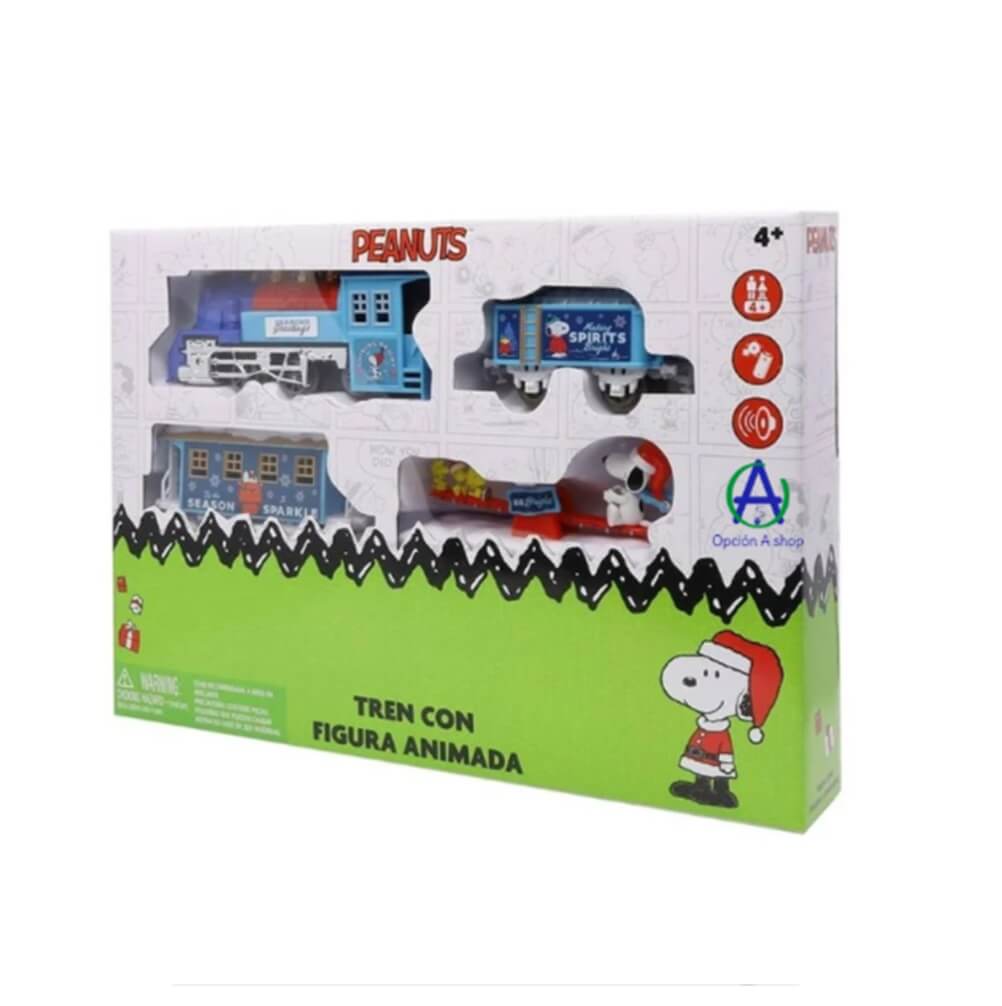 Tren Navideño Peanuts
