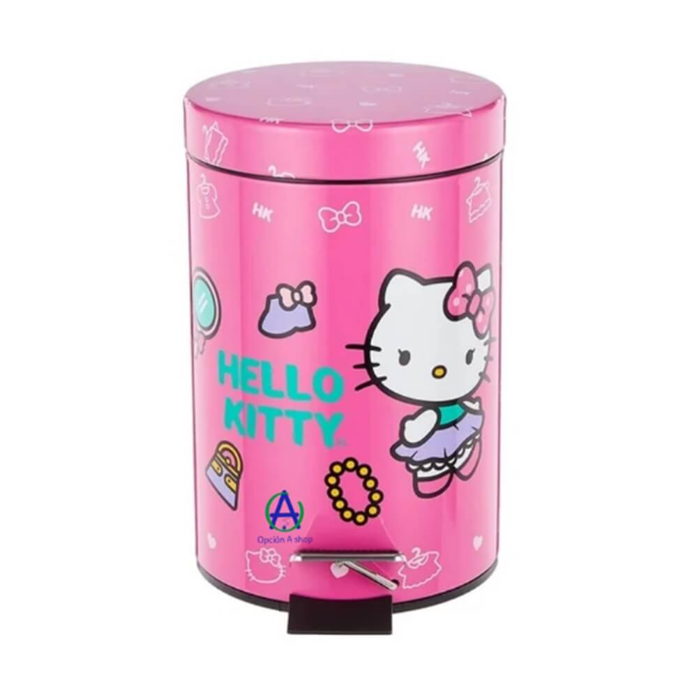 Bote De Basura Hello Kitty