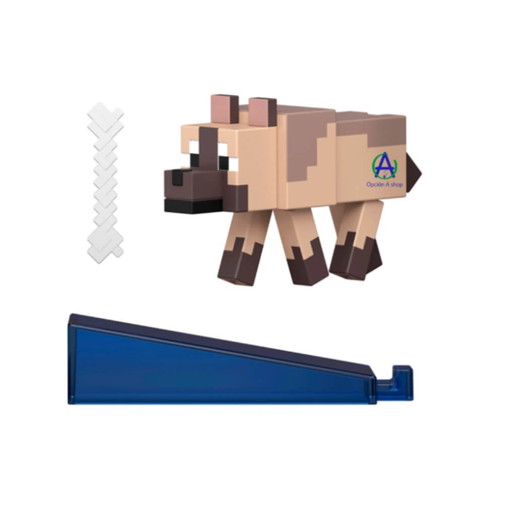 Minecraft Lobo Castaño Redstone Charged