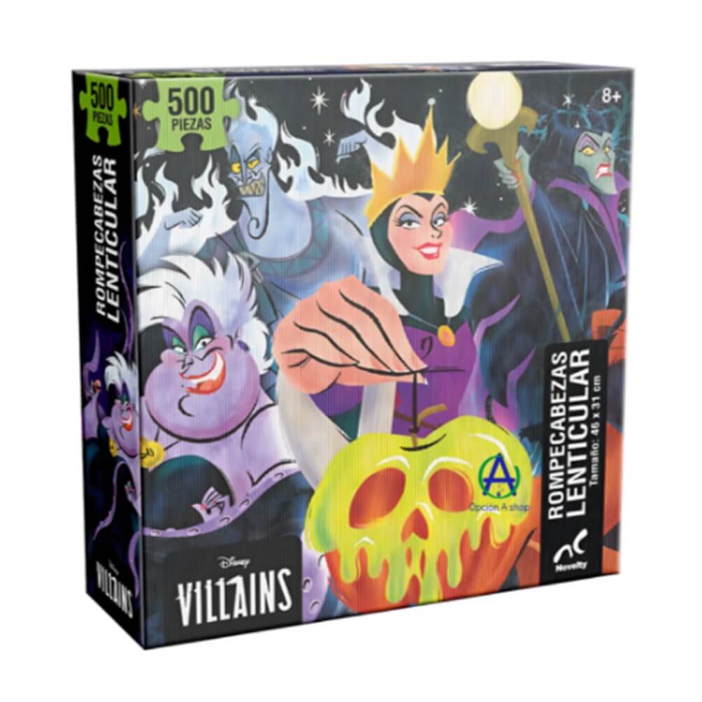 Rompecabezas Lenticular Villanas